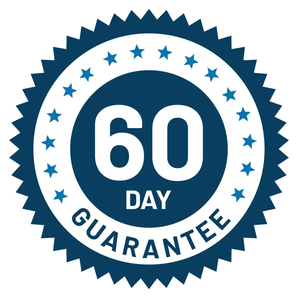 100% Risk Free 60 Day Guarantee